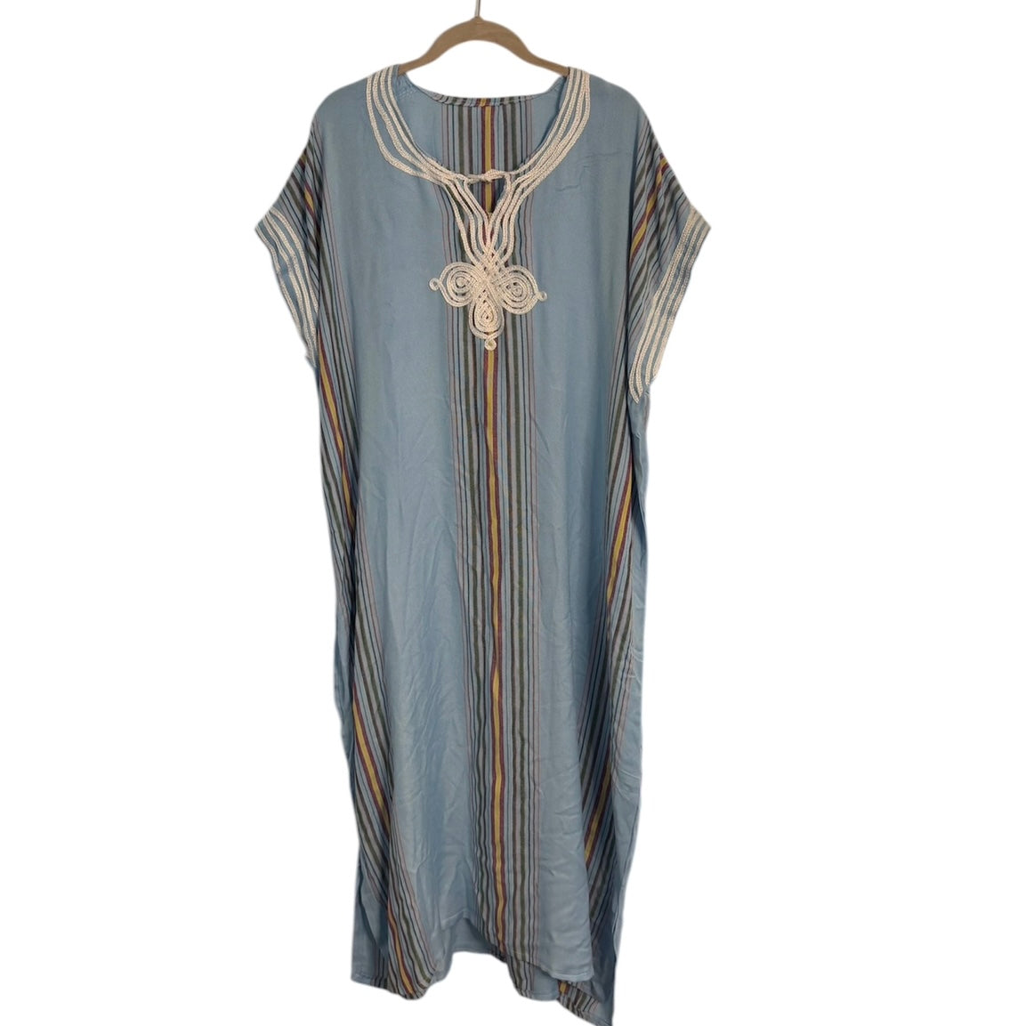 Kaftan Ljusblå