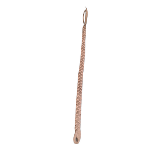 Läderarmband Beige