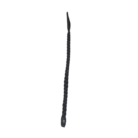 Läderarmband Svart