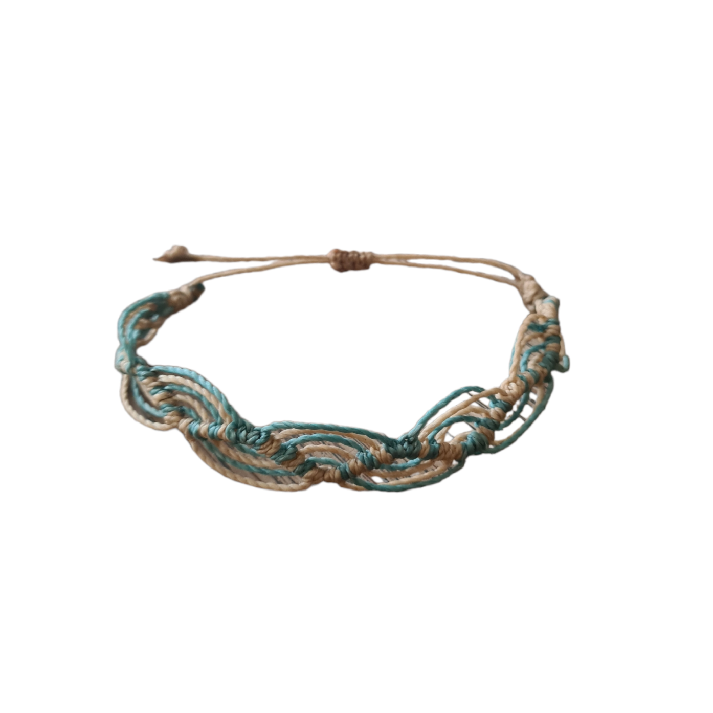 Armband Turkos/Natur
