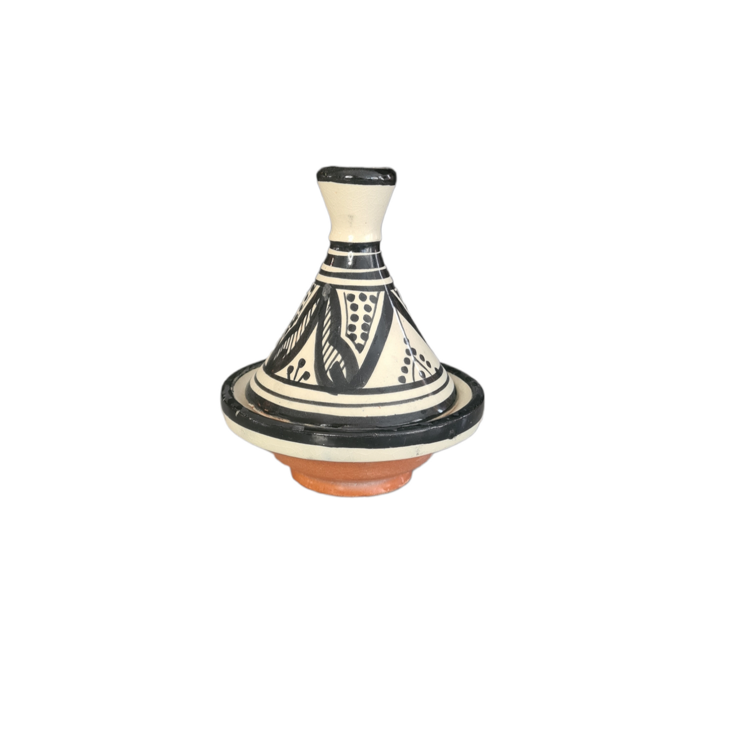 Mini tagine Black/white