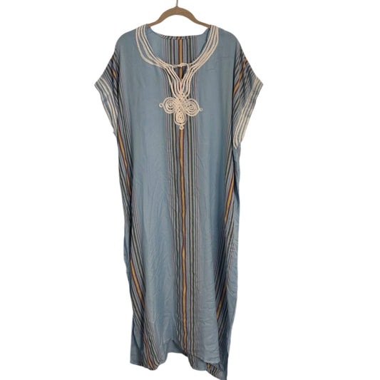Kaftan Ljusblå